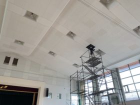 佐賀県　神埼市　株式会社増田建設　施工会社　大工　新築　注文住宅　リフォーム　体育館　天井補修